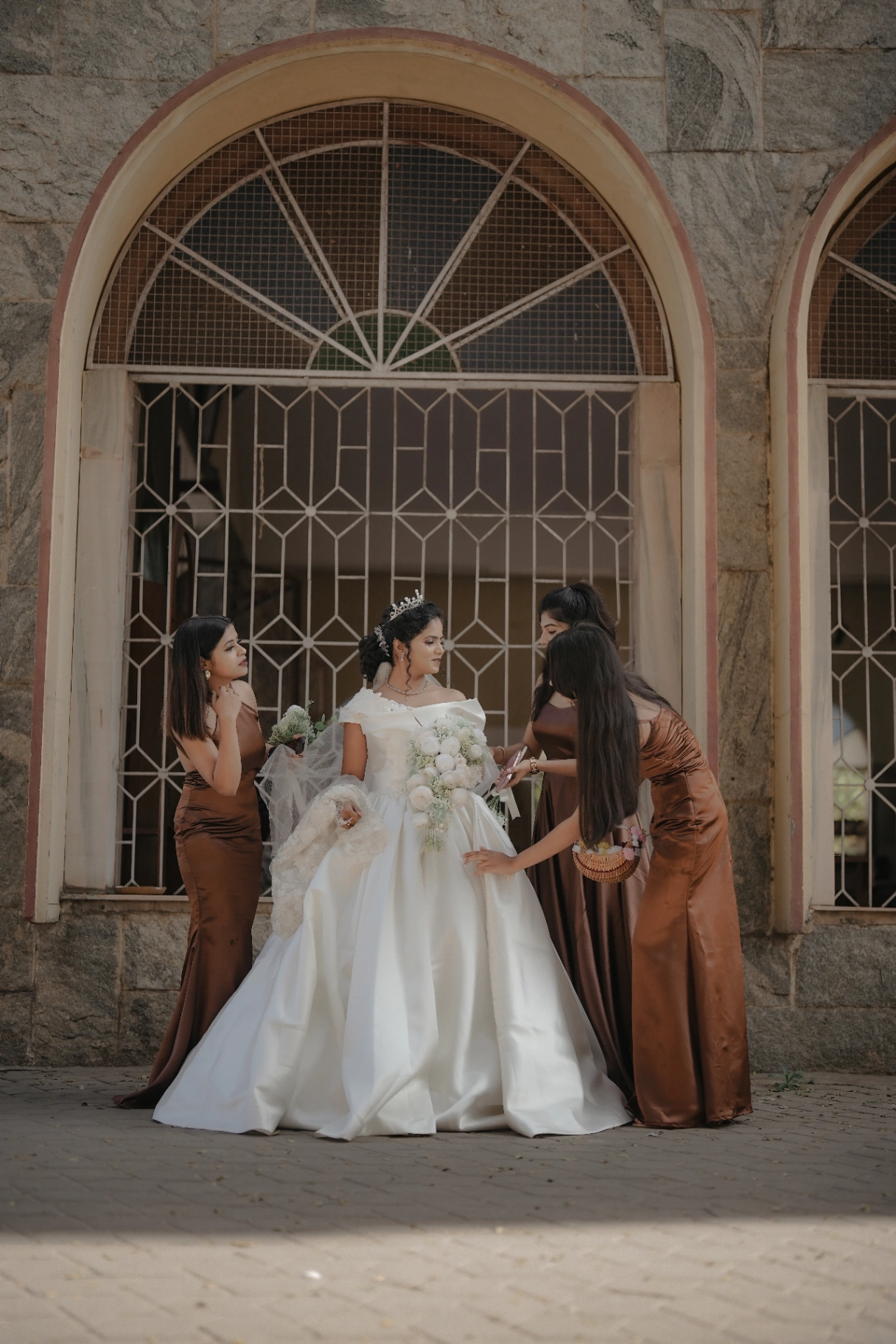 Sacred Christian church wedding ceremony and aisle vows by AP Photography in Hosur (#2)